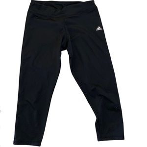Women’s Adidas Black High Waisted Capris small